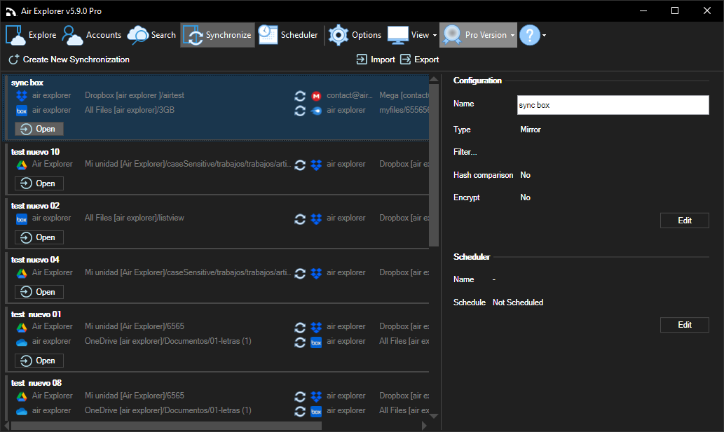 Air Explorer 多雲數據管理
