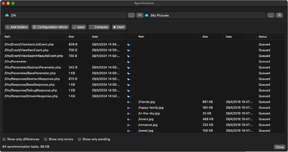 Air Explorer Pro macOS 同步進度